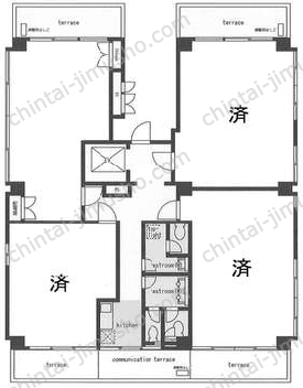 アルカサルの間取図