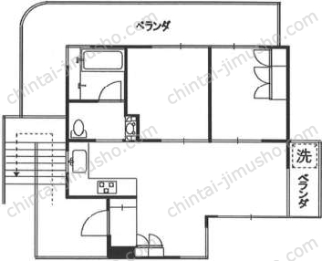 ヤマウチビルの間取図