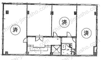 第一文成ビルの間取図