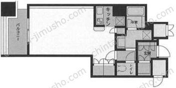 新橋プラザビルの間取図