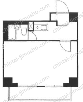藤和半蔵門コープ2階の間取図