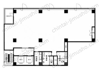 ACN築地242ビルの間取図