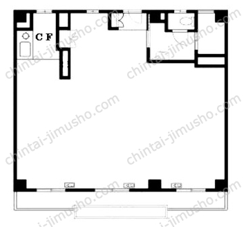 南平台アジアマンション2階の間取図