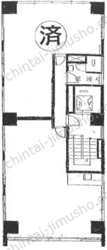 金井ビル7階の間取図