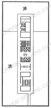 ニュー新橋ビル／ハローオフィス新橋の間取図