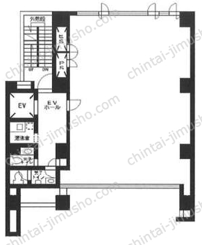 D’sVARIE御徒町ビル2Fの間取図