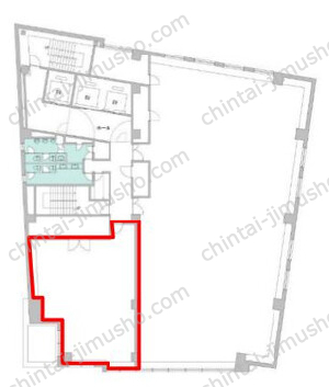 KDX新宿ビルの間取図