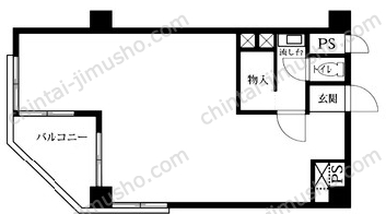 ライオンズマンション南平台の間取図