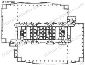 恵比寿ガーデンプレイスタワーの間取図