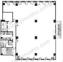 西新宿松屋ビルの間取図