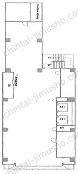 ブランエスパ銀座の間取図