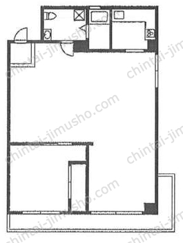 ライオンズマンション赤坂の間取図
