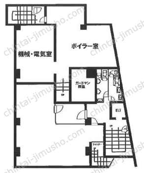 東京洋服会館の間取図