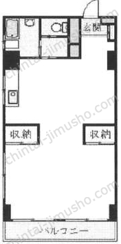 ユニオンビルヂングの間取図