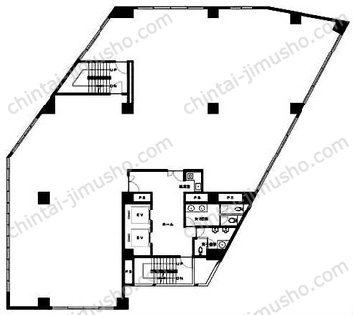 AD高田馬場の間取図