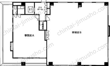 西参道梅村ビル4階の間取図