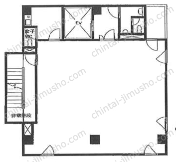 芝パークビル7Fの間取図