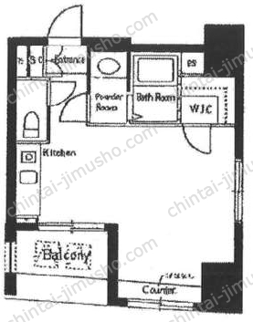 VORT銀座residenceの間取図