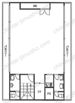 多摩川新宿ビル／ワイムビジネスプラザ新宿御苑の間取図