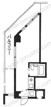 YKB新宿御苑ビル／IMB Office新宿御苑7Fの間取図