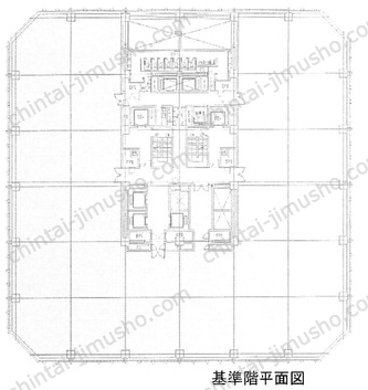 平河町森タワー11階の間取図