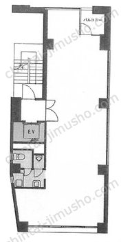 MBS江戸川橋ビル4階の間取図