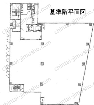 メトロシティ築地新富町8階の間取図