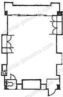 千駄ヶ谷ホリタンの間取図