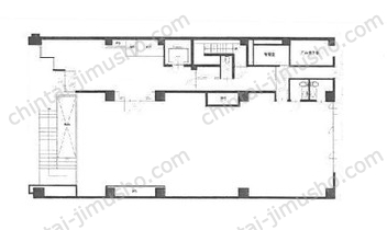 DiaResto Tokyo Bldg1階の間取図