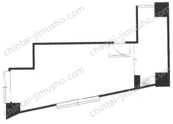 フィールド高輪2階の間取図