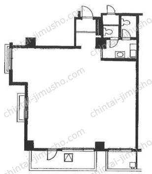 朝日九段マンションの間取図