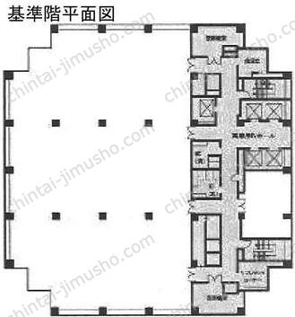 アルカイースト3階の間取図