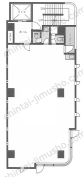 Rapport Bldg.3階の間取図