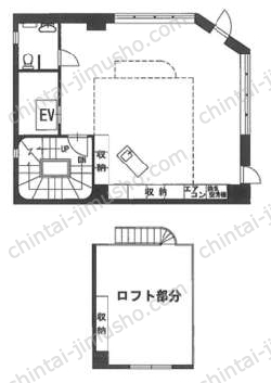 THE CORNER 日本橋 eastの間取図
