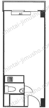 ステュディオ虎ノ門の間取図