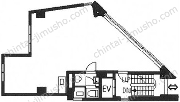 KOALA BLDG. JIMBOCHO8階の間取図
