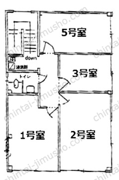 小山第一ビルの間取図