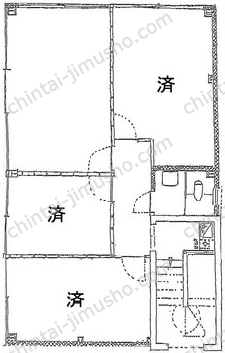 小山第一ビルの間取図