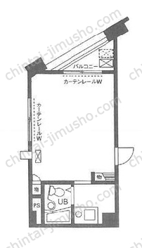 ウィンド新富ビルの間取図
