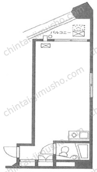 ウィンド新富ビルの間取図