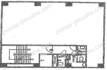 第2鈴勘ビル3階の間取図