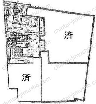 KDX新宿ビルの間取図