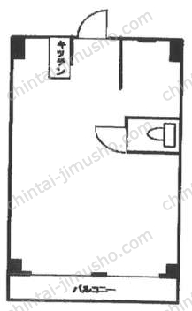 後上ビル／GOGAMI BLDG.4階の間取図
