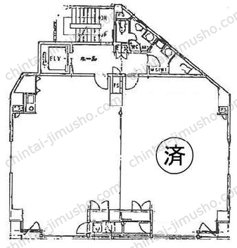 IFOビルの間取図