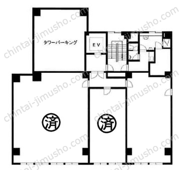 エクセレントビル4階の間取図