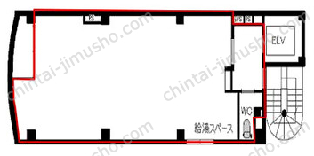ドゥーミラン銀座ビル3Fの間取図
