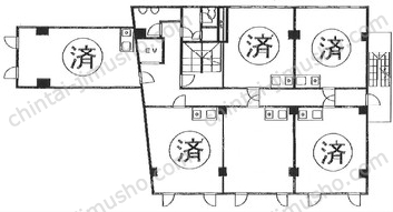 佐伯池袋ビルの間取図