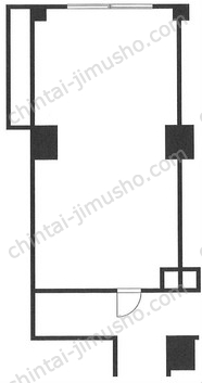 サンパークマンション高田馬場1階の間取図