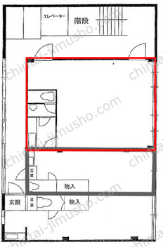TOC ANNEX4階の間取図