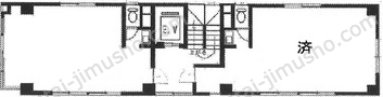 第2上西ビルの間取図